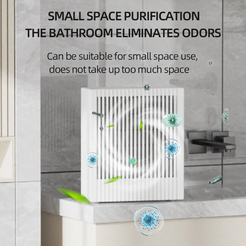 Mini Desktop Air Purifier HEPA Filtered Car Air Purified Air with Fragrance Negative Ion Purifier