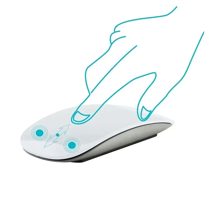 Wireless Bluetooth Mouse Multi-Touch Ergonomic Silent Mouse Type-C Charging Portable Laptop Office Gaming Universal Mouse
