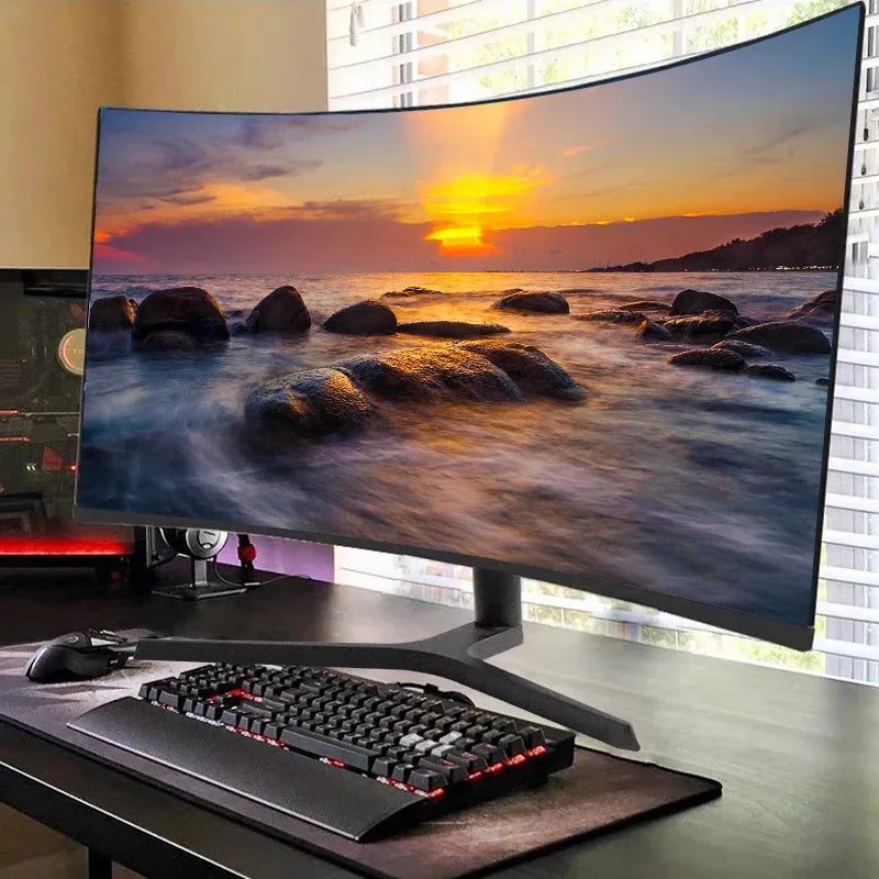 34 Inch Curved Monitor 144HZ 165hz Computer Screen PC Monitor 4K Gaming Monitors For Enhanced Gaming Experience