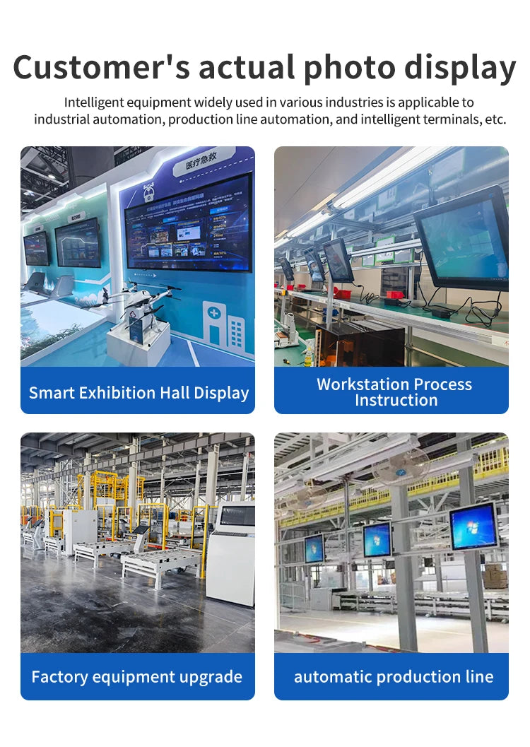 15.6 Inch All in One Capacitive Touch Screen PC Industrial Panel Computer