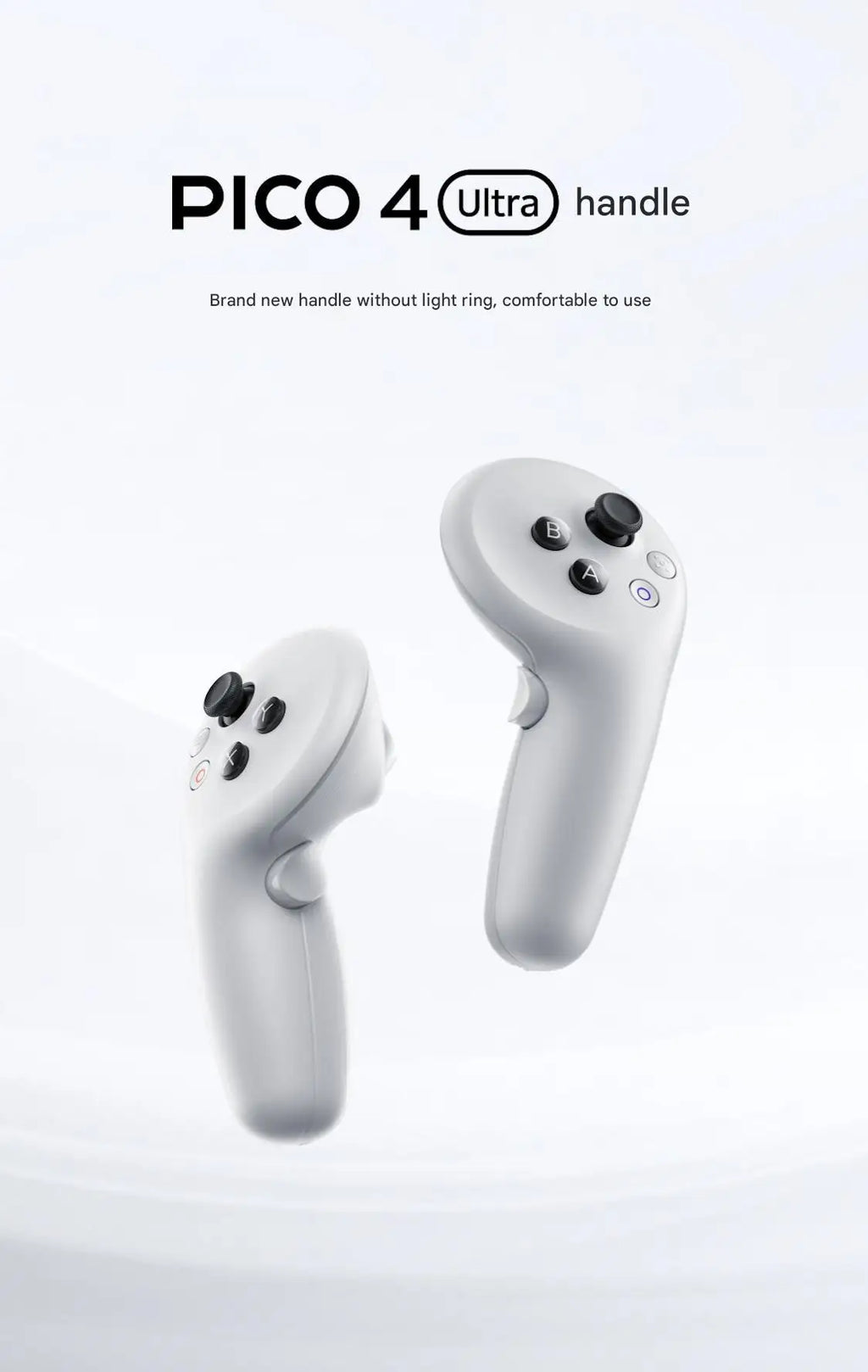 Original for Controller Pico 4 Ultra All-In-One VR Glasses Virtual Reality Headset Left And Right Handle For Stream Gaming