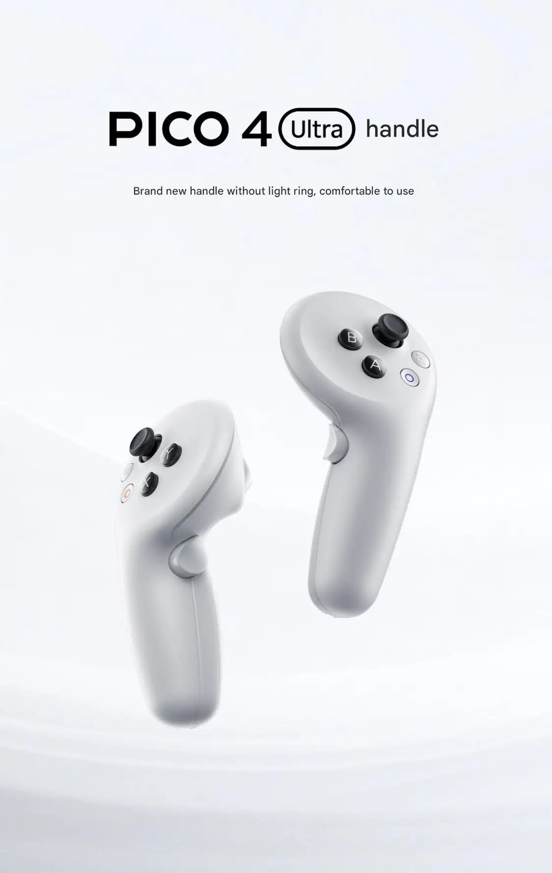 Original for Controller Pico 4 Ultra All-In-One VR Glasses Virtual Reality Headset Left And Right Handle For Stream Gaming