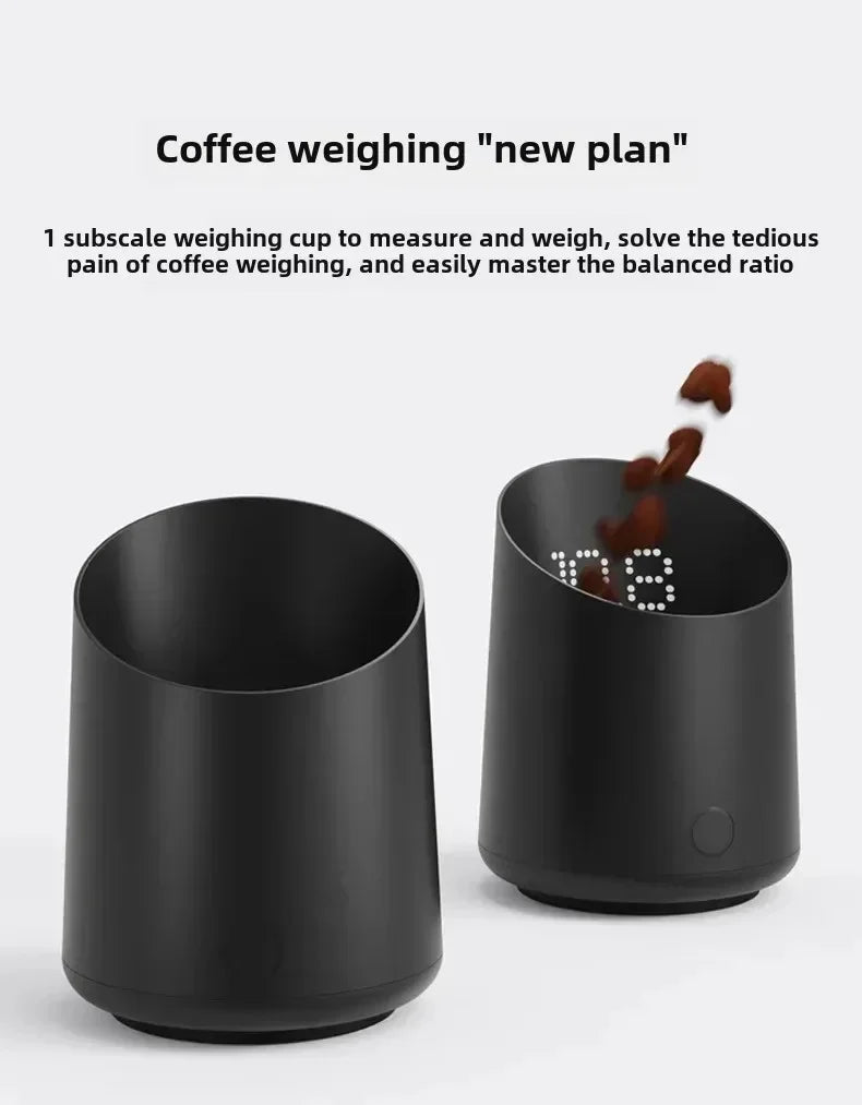 Subminimal Coffee Electronic Scale, Italian Specific Coffee Bean Weighing, Intelligent Hand Drawn Mini Portable Scale, Coffee
