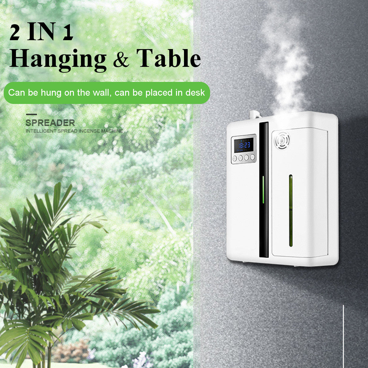 160ml Electric Oil Aroma Diffuser Fragrance Machine With Timer Scent Pure Essential Oil Diffuser Machine For Home Office Hotel