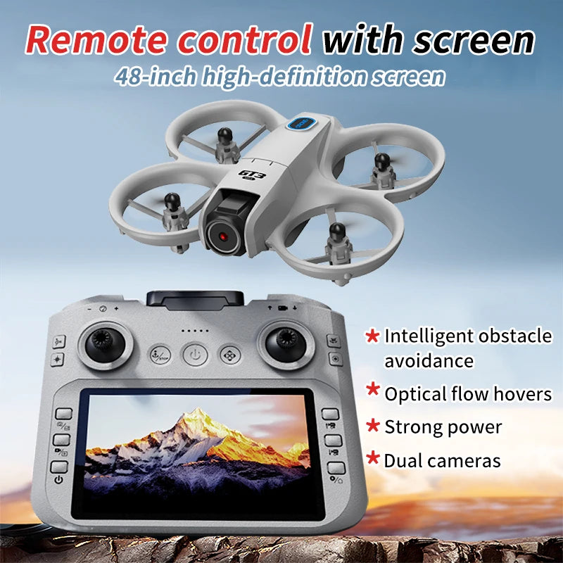 GT3 Max Drone 8K HD Aerial Photography Large Screen Optical Flow Positioning Brushless Intelligent Obstacle Avoidance New