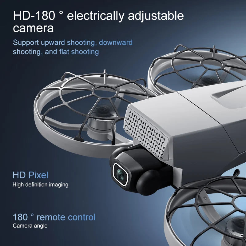 droneS 4k professional 10km  brushless optical flow folding dual mirror professional aerial photography with servo gimbal drone