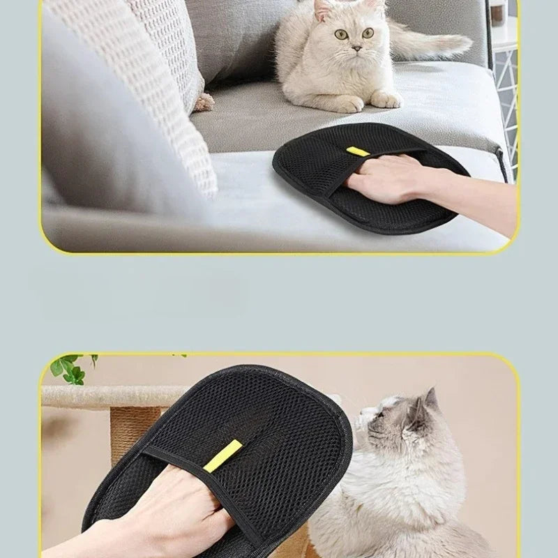 Pet Grooming equipment Gloves Deshedding Glove pet hair remover glove for Dog Cat Rabbit Accessories with Long/Short/Curly Hair