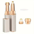 2-in-1 Multifunctional Electric Hair Removal Device with LED Light Specially Designed for Eyebrow Shaver Underarm Hair Leg Hair