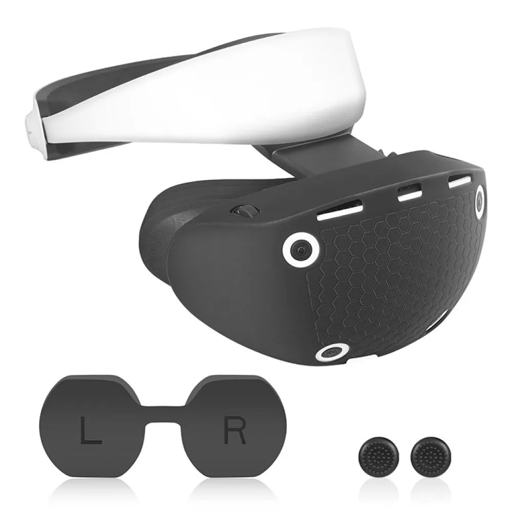 New VR Headset Silicone Protective Cover for P SVR2 Protective Shell Lens Caps Handle Keycaps Set for P SVR 2 Accessories