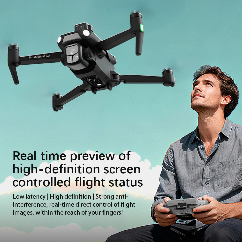 For Genuine A1R 3S 5G Screen-Controlled Drone with Laser 360 Obstacle Avoidance GPS Return Home 8K Camera for Aerial Photography