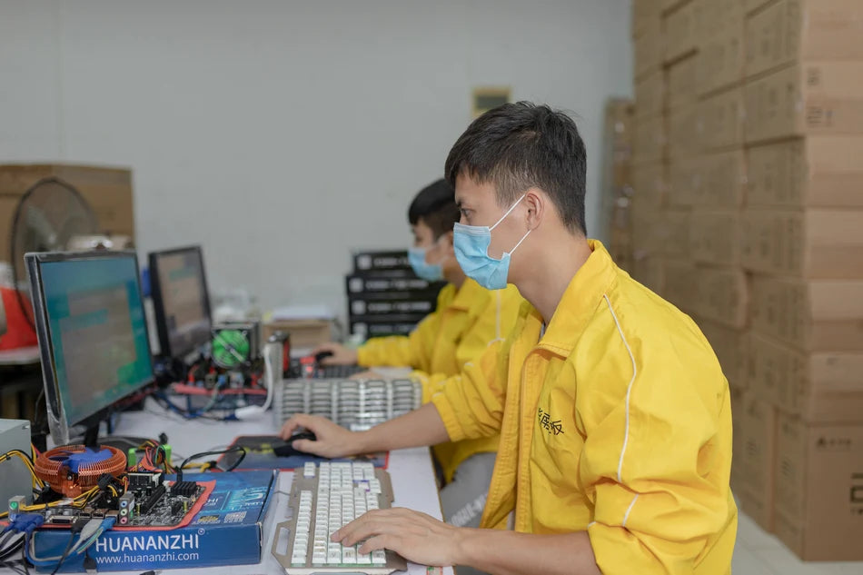 HUANANZHI H12D 8D AMD  Motherboard with BMC module support AMD EPYC 7002 7003 series CPU 8 channel memory Dual 2.5G network
