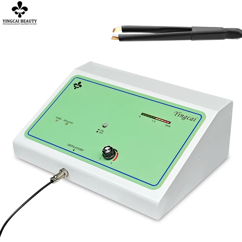 2025 Portable Electrolysis Epilators Removal Device Painless Electrolysis Machine Electric Needle Hair Removal for Men
