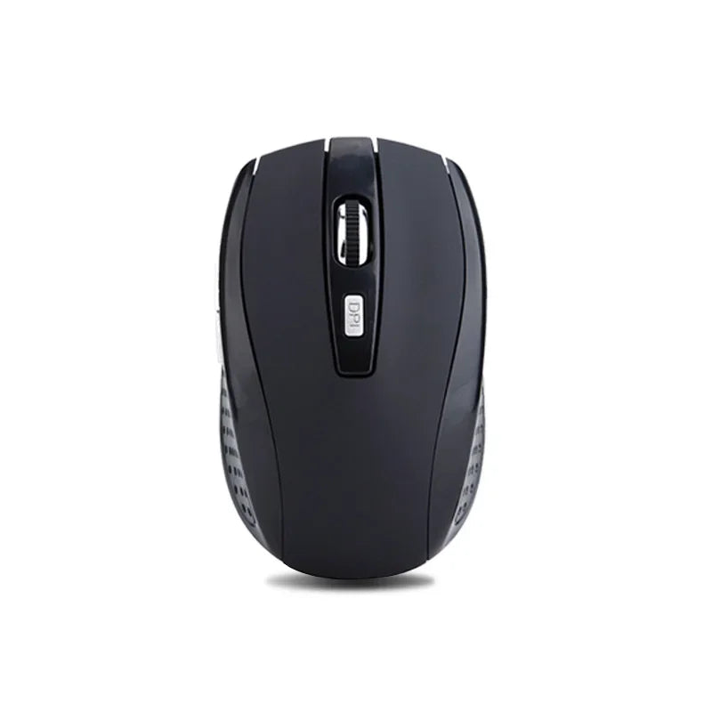 2.4G Wireless Mouse, Portable Rechargeable Mouse with Adjustable DPI, Silent Ergonomic Design for Laptop, PC, Office, and Travel