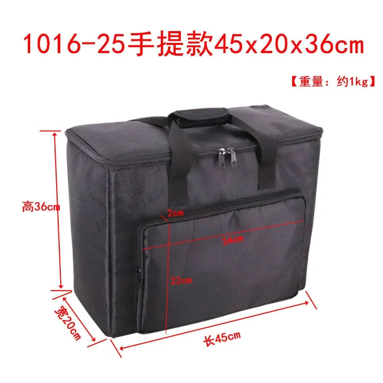 Desktop Computer Bag Micro Host Case Protective Case Monitor Screen Storage, Keyboard Thickened Waterproof Bag