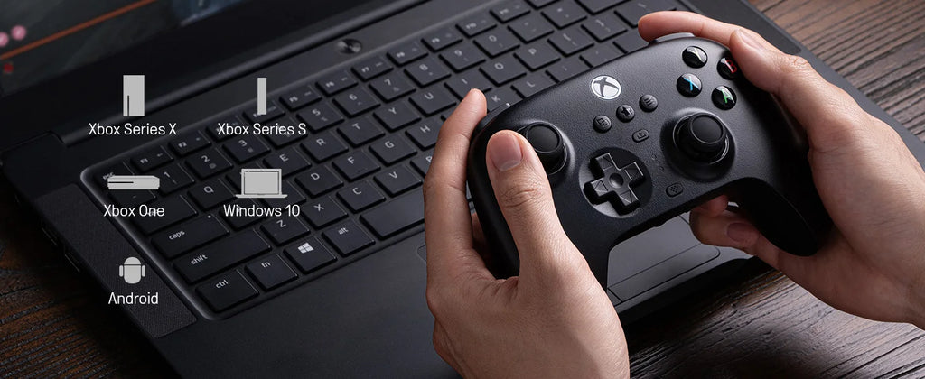 8BitDo Ultimate 3-mode Gaming Controller for Xbox, Hall Effect Joysticks, Compatible Windows, and Android