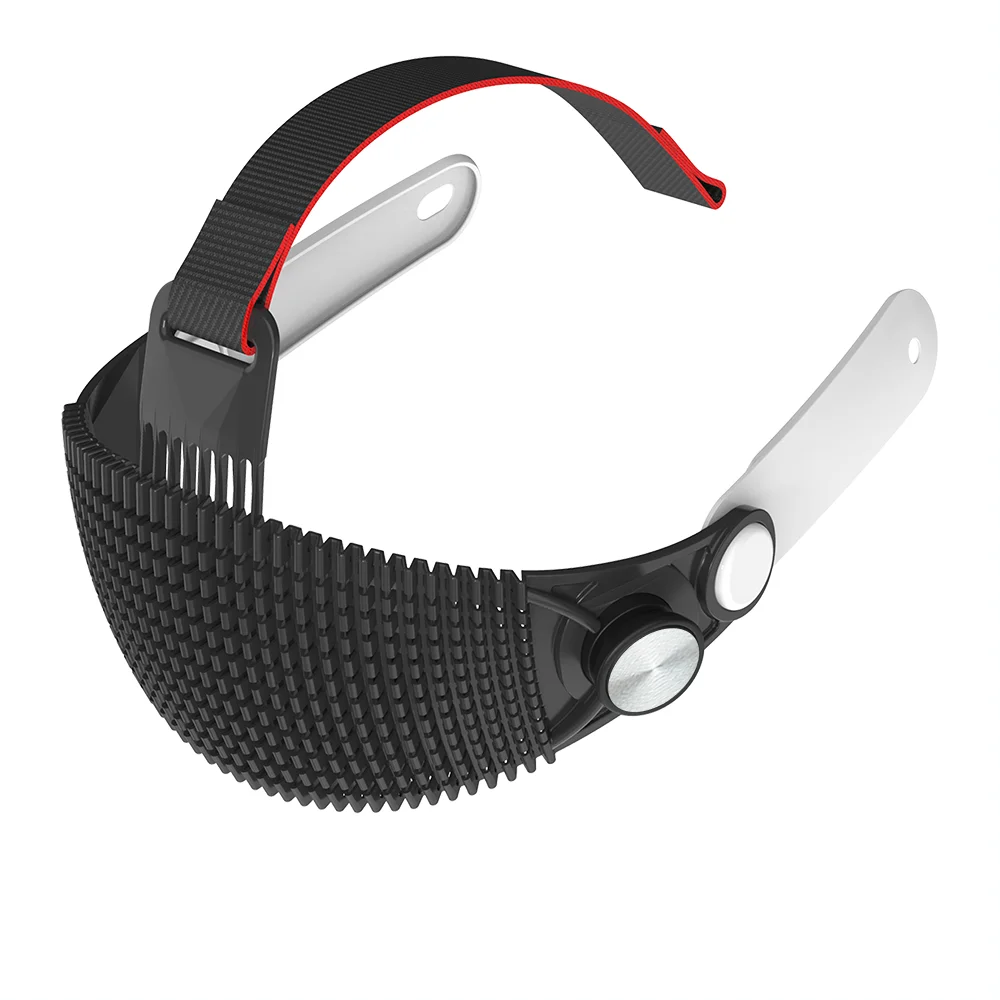VR Meta Quest3 and Quest3S Headbands Adjustable Size Comfortable Breathable Soft Rubber Headband Accessories