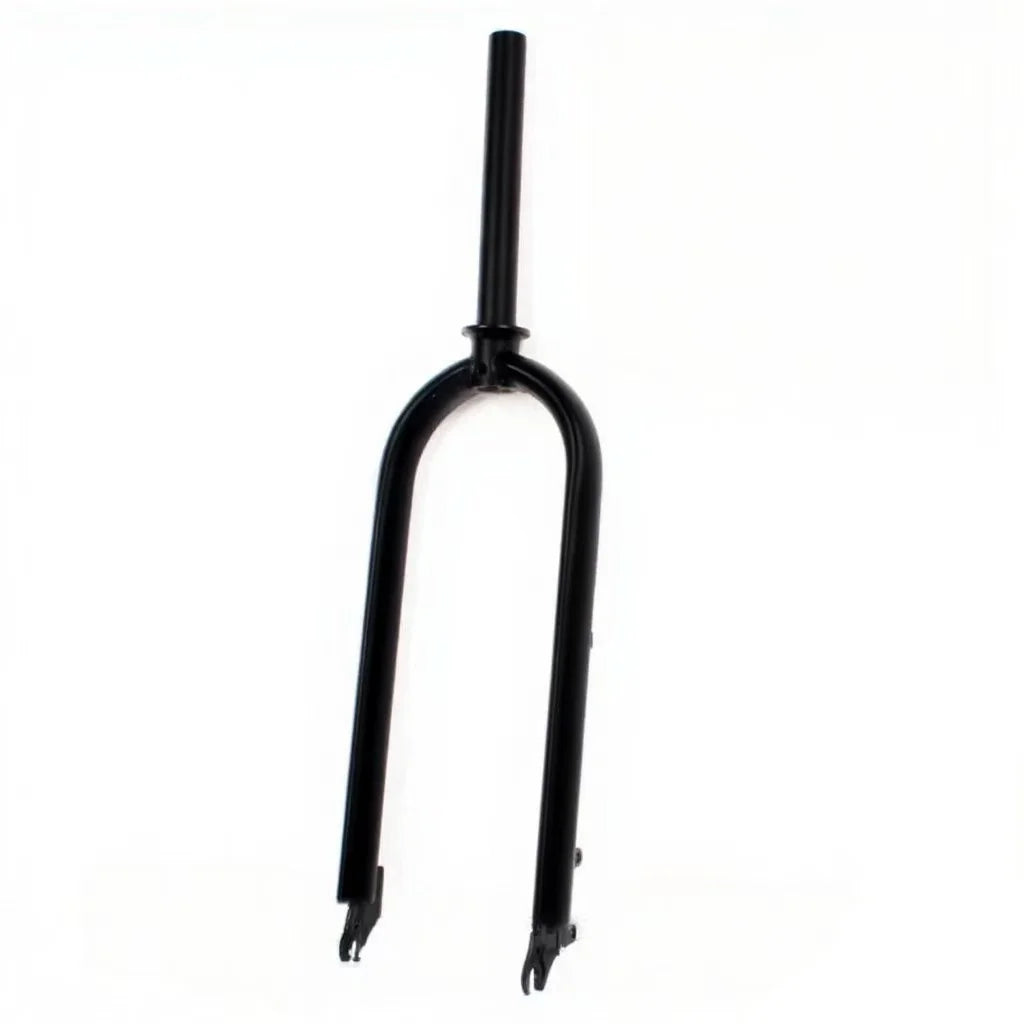 26x4.0 Extra Wide Fat Tire Fork, High Carbon Steel Rigid Fork for 26" Snow Bike, Off-Road Beach Bike Fork, Heavy Duty Front Fork