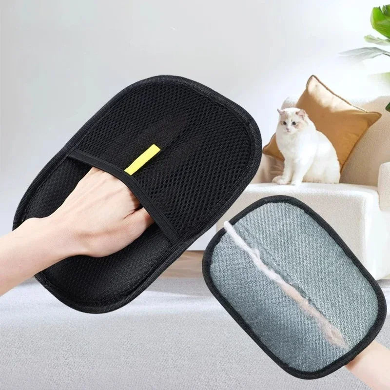 Pet Grooming equipment Gloves Deshedding Glove pet hair remover glove for Dog Cat Rabbit Accessories with Long/Short/Curly Hair