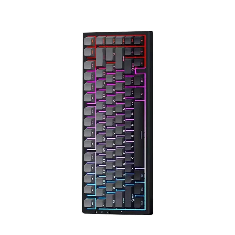 G75 Pro Mechanical Keyboard Customized Tri-mode Wireless RGB Hot Swap 8000mAh PBT Gasket Bluetooth E-sports For PC Gaming