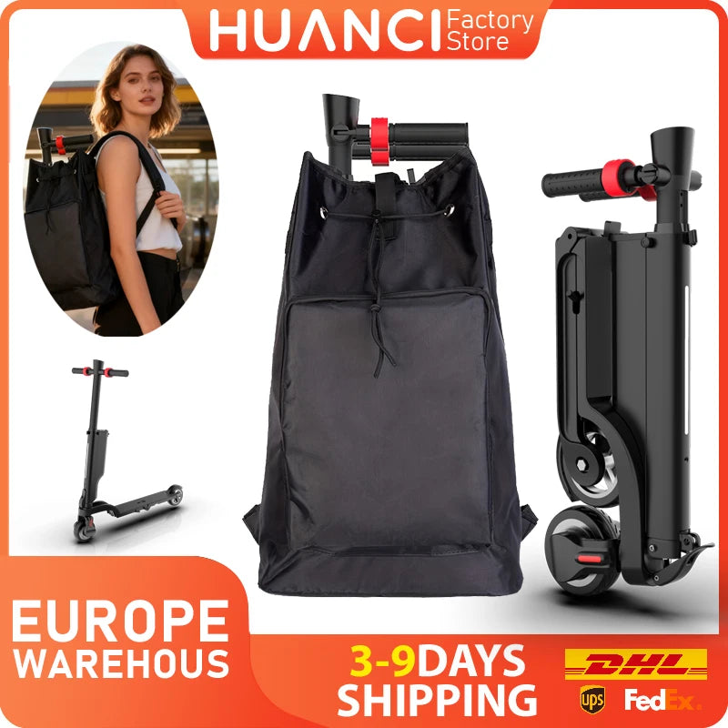 HUANCI X6 electric scooter adults Foldable electric kick scooters 350W scooters electric 36V 7.5A e scooter Smart APP escooters