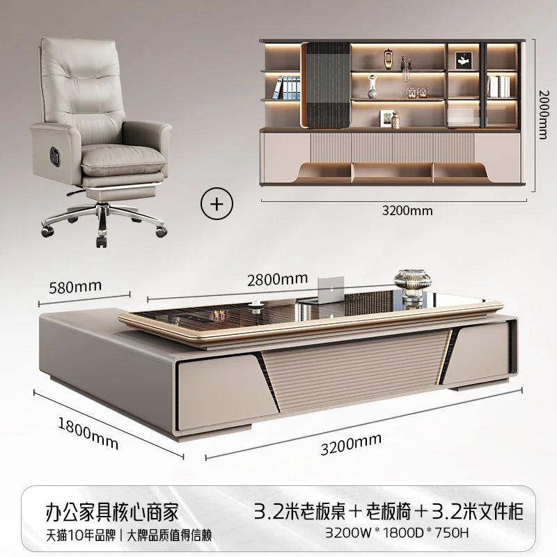 Bedroom Computer Office Desk Cheap Computer Gaming Drawer Conference Office Desk Reception Space Saving Tavolo Office Furniture