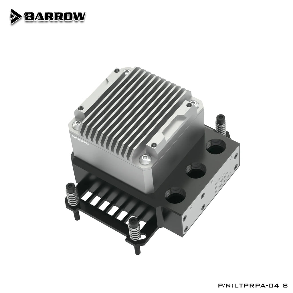 Barrow CPU Water Block with Integrated Pump Reservoir POM/Acrylic CPU Cooler for AMD AM3 AM4 AM5/INTEL 1700 1200 115X X99 Socke