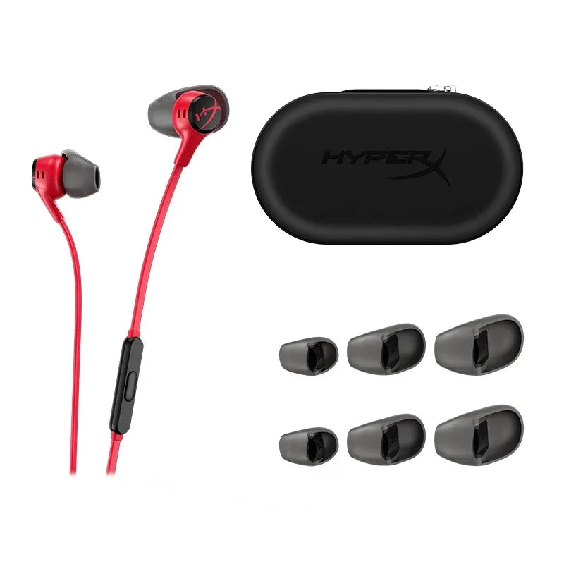 HyperX Cloud Earbuds II 2 Gaming Earphone With Mic Immersive Wired In-game Audio In-Ear Headphone For Phone PS4 PS5 Xbox Series