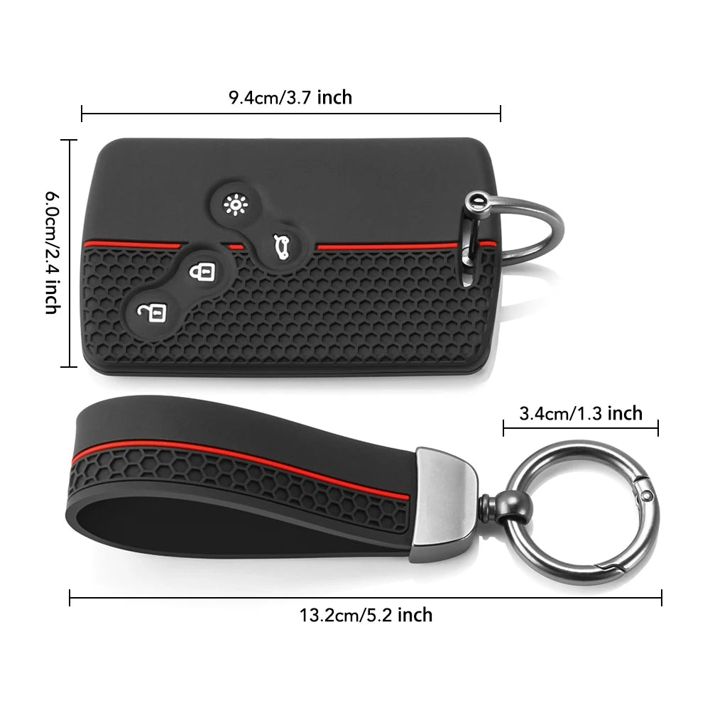 Key Fob Cover Car Keychain for Renault Megane 2 3 Clio Scenic Duster Kaptur Captur Logan Laguna Zoe Koleos Danilo Nema Fluence