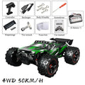 1:16 85KM/H Or 50KM/H 4WD RC Car With LED Remote Control Cars High Speed Drift Monster 4x4 Truck for Kids vs Wltoys 124017 Toys