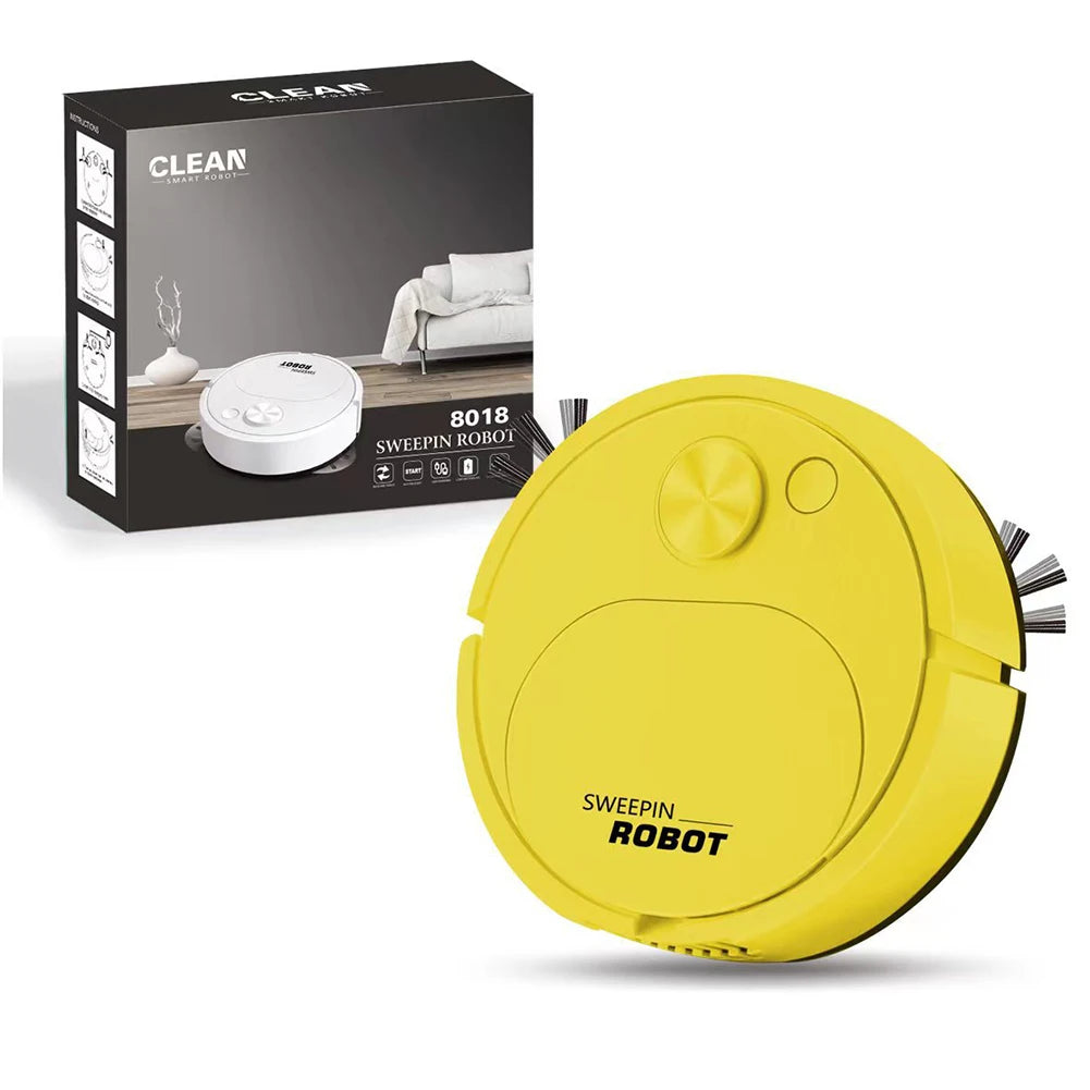 Smart Robotic Vacuum Cleaner with Mop For Ultra Thin Profile Designed for Pet Hair Management Rechargeable Battery for Cleaning
