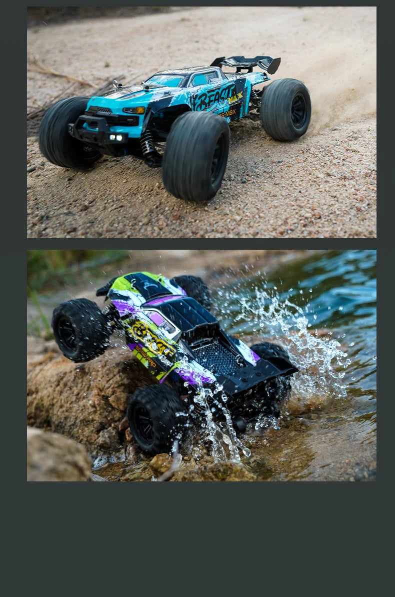 New PRO/MAX 1∶16 RC Car 80KM/H 4WD Brushless Off-Road Racing Toys High Speed Remote Control Vehicle For Kids Adults Outdoor Gift