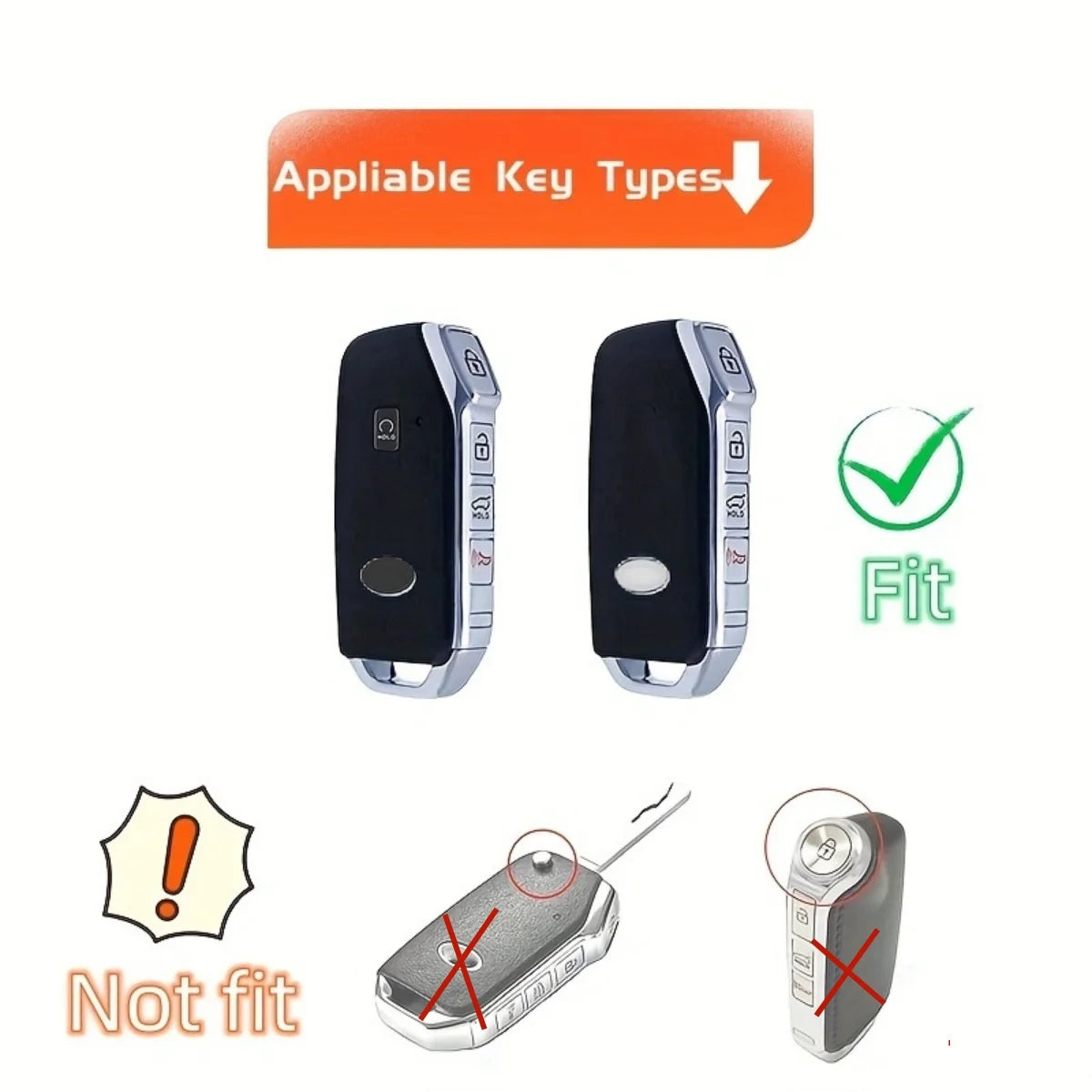 For Kia Key Fob Cover for Cerato Ceed Forte NIRO Sorento Seltos Sportage Soul Telluride K5 Car Key Cover Remote