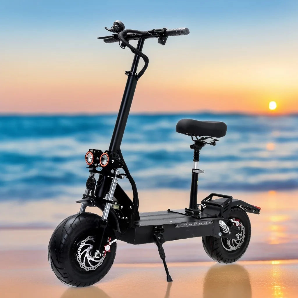Boyueda S5 60V 45A Electric Scooter Dual Motor Controller 6000W 3000W*2 E Scooter Parts LIVIAE NFC Display Finger Twist Throttle