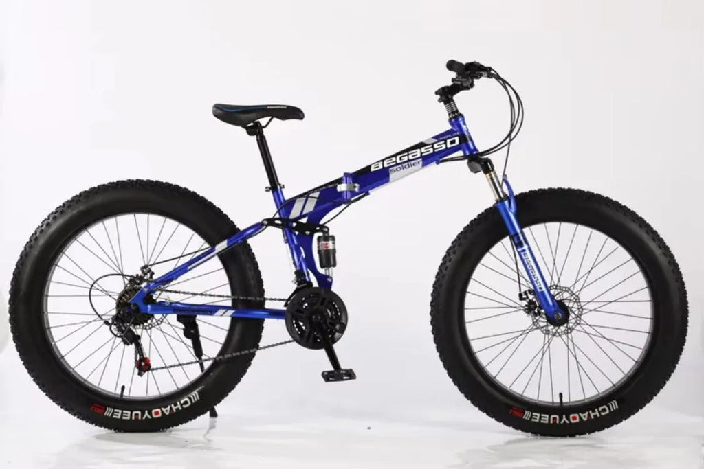 Folding Fat Tire Tyre Mountain Bike Tires 26x4.0 Bicycle Mtb Cycle With Gears for Adult