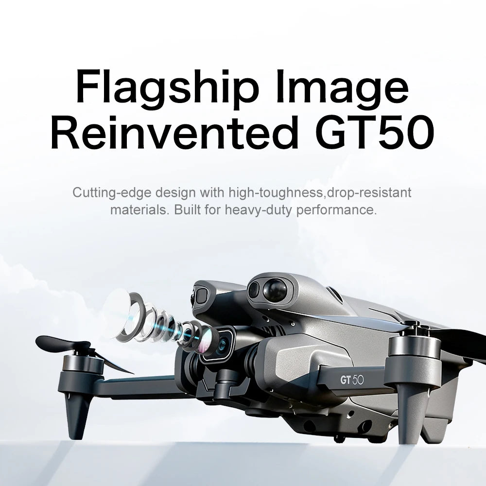 New Drone With 4K Dual Cameras 4.3-inch Screen Brushless Drone WiFi Professional Aerial Photography Mini Drones RC Quadcopter