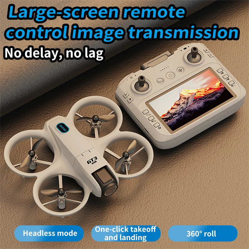 GT3 Max Drone 8K HD Aerial Photography Large Screen Optical Flow Positioning Brushless Intelligent Obstacle Avoidance New
