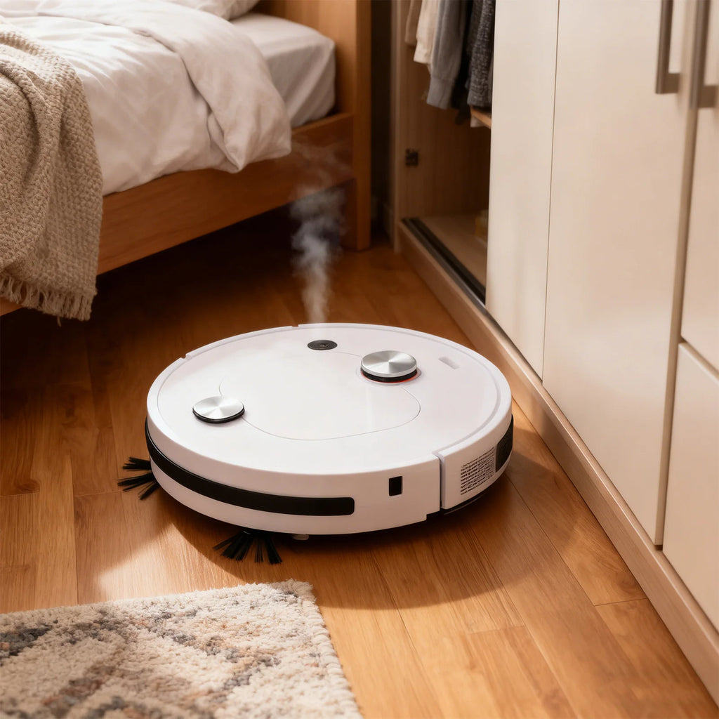Automatic Robot Vacuum Cleaner Robot Vacuum and Mop Combo 4 in 1 Automatic Robotic Vacuum Cleaner for Hair Dirt Dust Removal