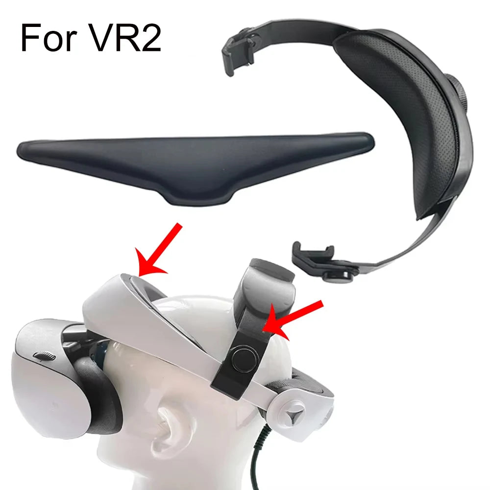 For P SVR2 VR Headset Top Semicircle Headband/Comfort Forehead Pad For P SVR 2 Head Strap Game Accessories Parts