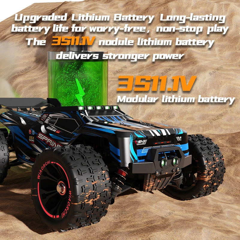 4WD Remote Control Car Off Road 4x4 RC High Speed Buggy Truck Super Brushless 50 or 85KM/H Fast Drift Racing Toy Kids Adults