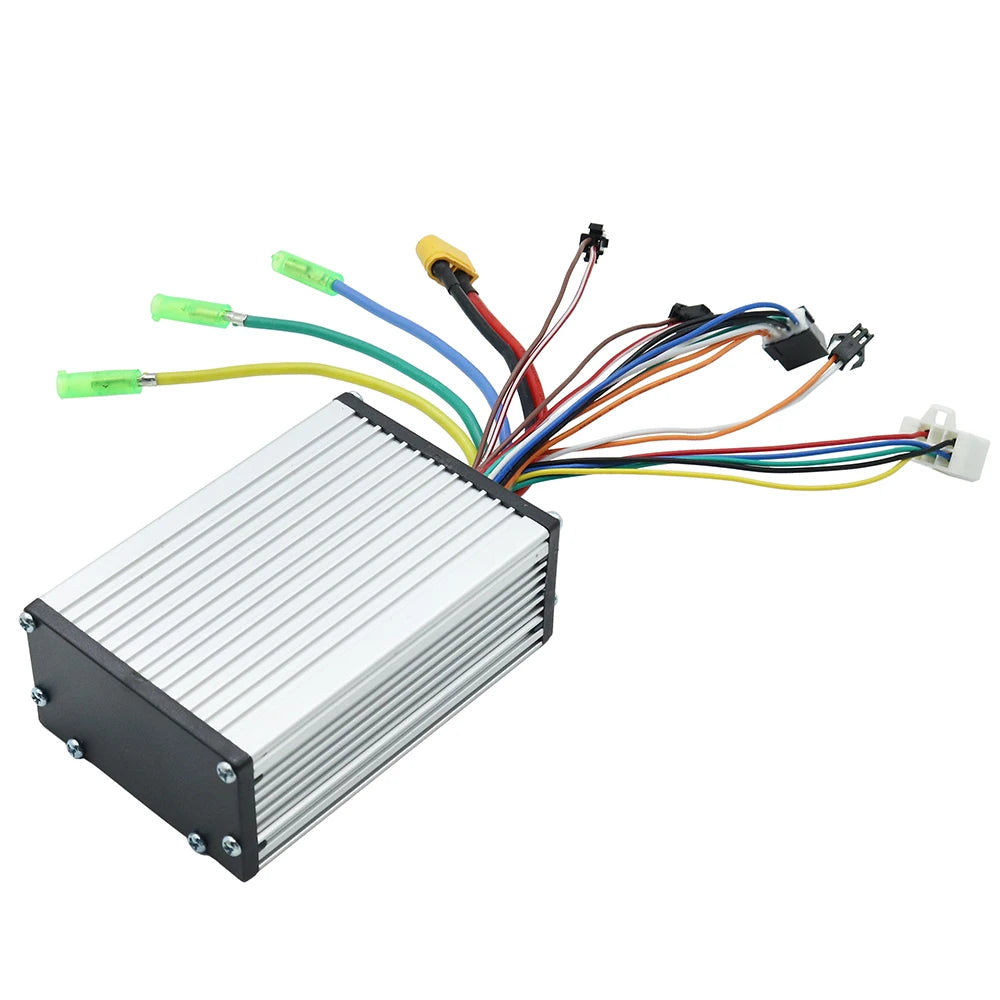 Electric Scooter Single Drive 48V 23A Dual Drive 48V-60V 28A Only Brushless Controller With Key LCD Display Accelerator