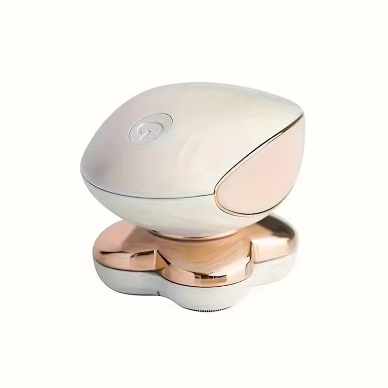 4-head electric USB charging hair removal device for women, no pain marks all over the thighs, compact shaving device