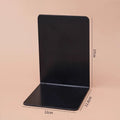 Desktop Organizer L-shaped Desk Bookends Durable Display Book Stand Simple INS Book Support Rack Minimalism