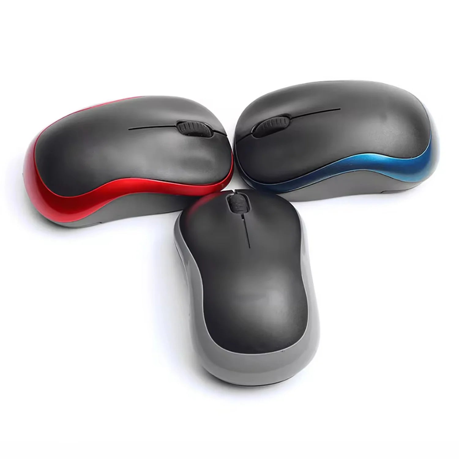M185 Mini Wireless Mouse Comfortable Portable Mouse Mice 1000DPI Ergonomic Mouse 2.4GHz with USB Mini Receiver for PC//Laptop