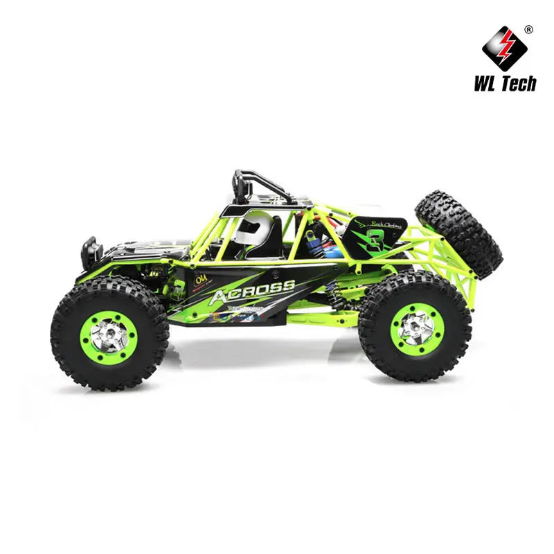 New WLtoys 12428 Pro 1:12 4WD RC Racing Car High Speed Off-Road Remote Control Climbing Truck LED Light Buggy Boy Toys Kids Gift