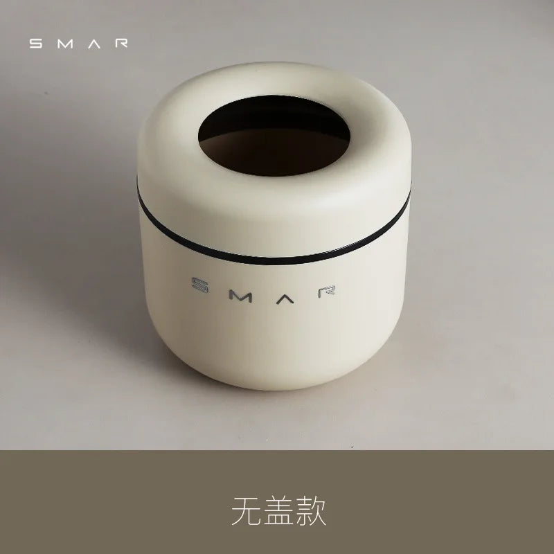 Desktop trash can Cute small new mini home desk office desk creative cover