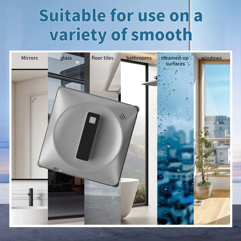 Vacuum cleaning robot, intelligent memory, high-vacuum vacuum cleaner, laser sensor, glass cleaning robot