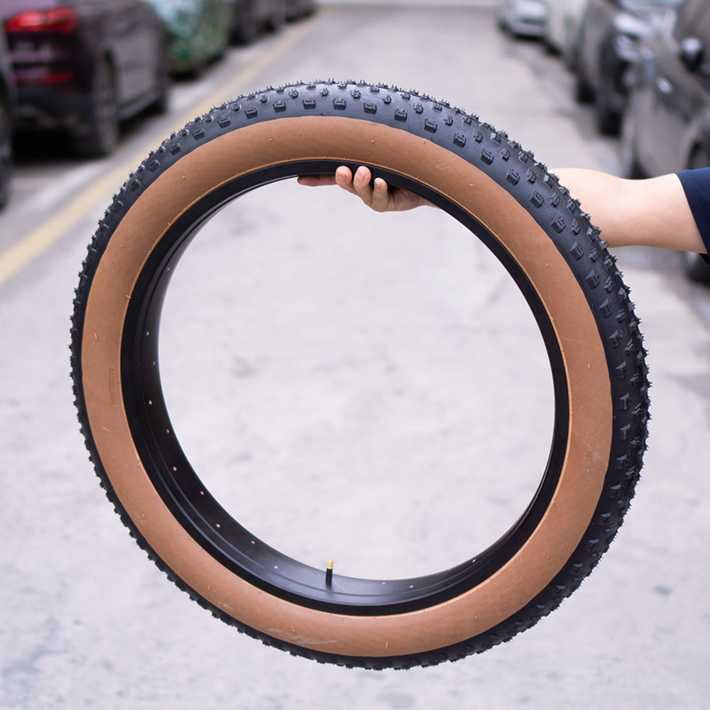 ZTTO Snow Fat Bike Tires Durable Foldable 60TPI Puncture Resistant Tire 20x3.0 20x4.0 26x4.0 Mobilebike Schrader A/V Inner Tubes