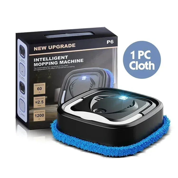 Smart Robotic Vacuum Cleaner 2000Pa Strong Suction Auto Mopping Wireless App Control Auto-Charging for Pet Hair Hard Floor