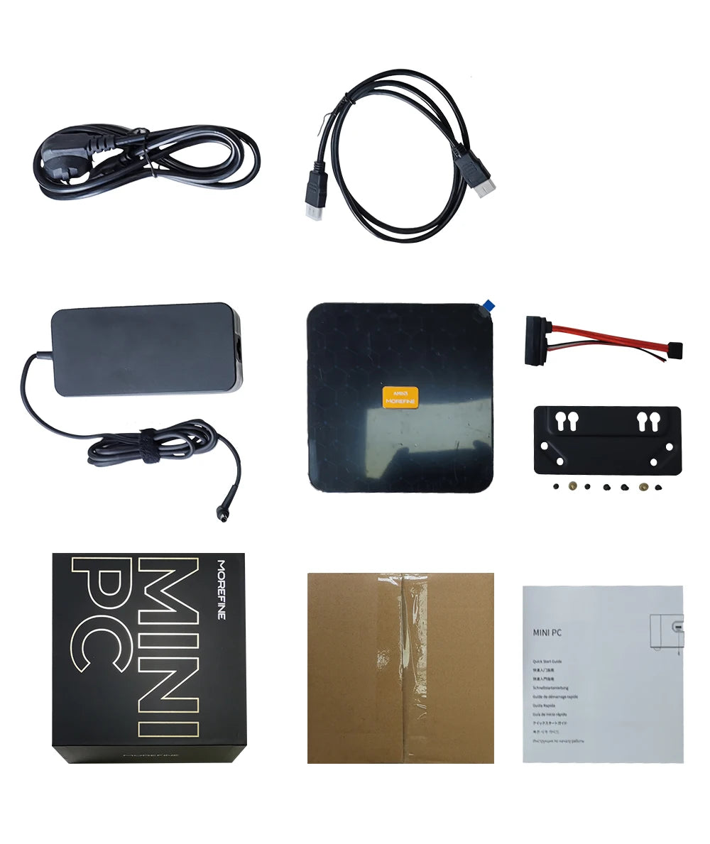MOREFINE Mini Pc Gamer CPU Ryzen 9 8945HS AMD R7 8845HS R7-8745HS R5-8645HS 2.5G LAN Windows11PRO Desktop Computador Gaming PC