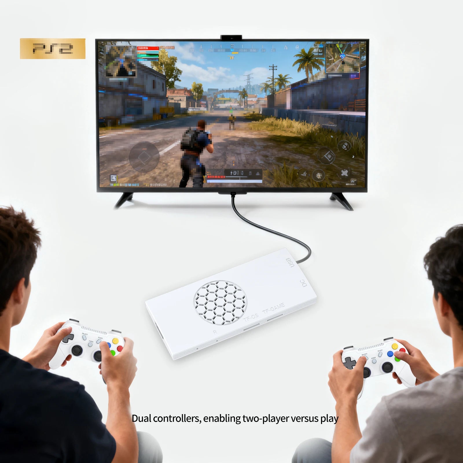 8-Core Processor Game Console G99 for P1/P2/FC(Over 35 Emulators) with 4K HD Display,2.2GHz Frequency & Multi-Language Support